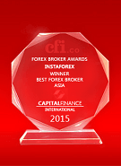 Capital Finance International - Mejor Bróker en Asia 2015